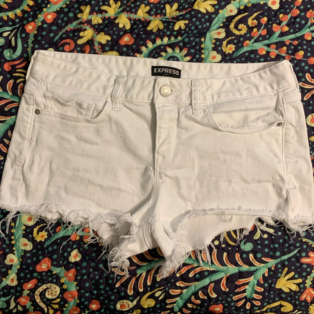 Express Distressed Shorts Sz 10
